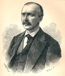 Heinrich Schliemann, 1822-1890, tysk arkeolog, 1893