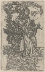 Hellespontinsk sibylla, tidigt 1400-tal.