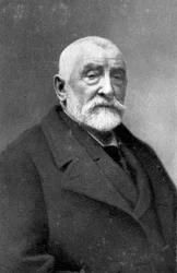 Henri-Joseph Harpignies, fransk målare och grafiker, 1901