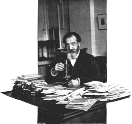 Henri Moissan, fransk kemist, 1900