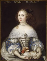 Henrietta av England, hertiginna av Orléans 1644-1670, ca 1665.