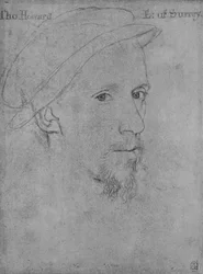 Henry Howard, Earl of Surrey Not av Holbein, c1500-talet 1945