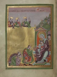 Henrik III, den helige romerske kejsaren Evangelarium för Henrik III, 10391043