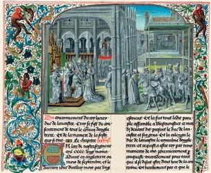 Henrik IV 1367-1413, förste Lancastrian kung av England, 1399