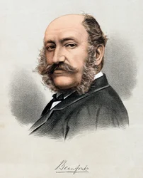 Henry Somerset, 8:e hertig av Beaufort 1824-1899, c1880