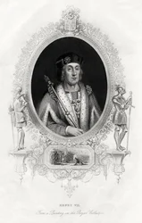Henry VII, första Tudor-kungen av England, 1860
