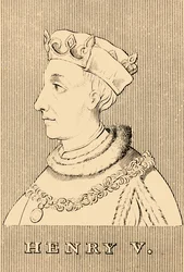 Henrik V, 1386-1422, 1830.