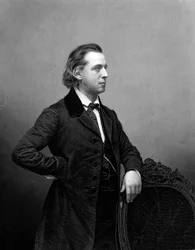 Henry Ward Beecher 1813-1887, amerikansk kongregationsminister, c1861