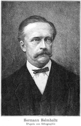 Hermann von Helmholtz 1821-1894, tysk fysiker, 1800-talet