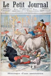 En lärares hjältemod, 1902