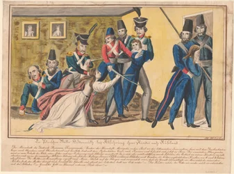 De polska mödrarnas hjältemod under konvojering av sina barn till Ryssland, 1832