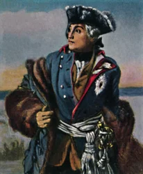 Hertig Eugene av Württemberg 1758-1822. - Målning av Menzel, 1934.