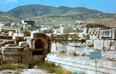 Hierapolis, Pamukkale, Turkiet, 190 f.Kr