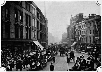 High Street, Kensington, London, c1900 1901