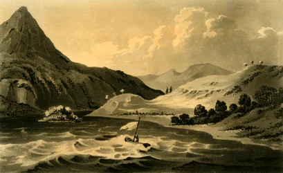 Hill of Binion från sjön, 1802.