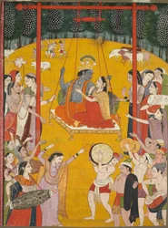 Hindola Raga, ca. 1790-1800.