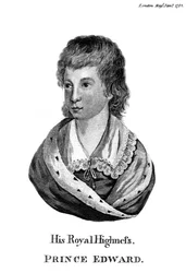 Hans kungliga höghet, prins Edward, 1782