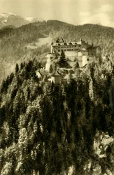 Hohenwerfen slott, Werfen, Österrike, c1935.