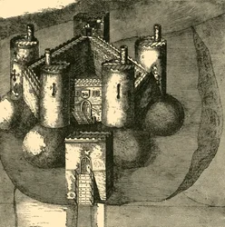 Holt slott, 1610, 1898.