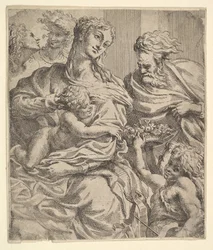 Helig familj, 1600-talet.