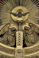 Helig ande och änglar, Church of St, Stephen of the Bulgars., Istanbul, Turkiet