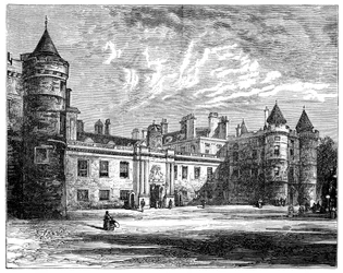 Holyrood Palace, Edinburgh, 1900