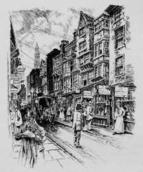 Holywell Street, Westminster, London, c1890 1911
