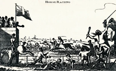 Hästkapplöpning, c1804, 1903