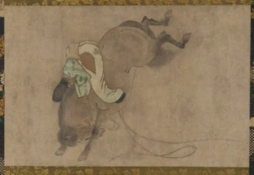 Häst och ryttare, Momoyama-perioden, 1568-1615.