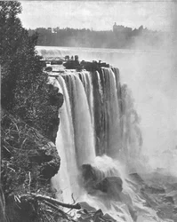 Horseshoe Falls, Niagara, Nordamerika, c1900.