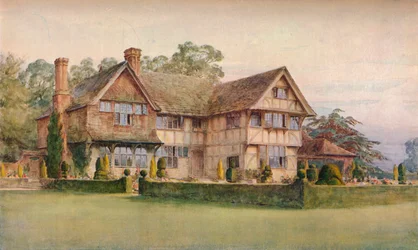 Hus i Rusper, nära Horsham, Sussex, c1911