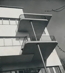 Hus för två familjer i Budapest, Rumänien, 1933