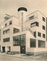 House of M. M. Joel och Jan Martel, skulptörer, Rue Mallet-Stevens, Auteuil, c1927