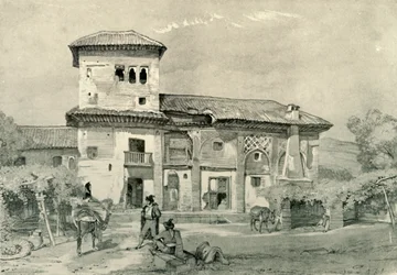 House of Sanchez, c1830, 1907.