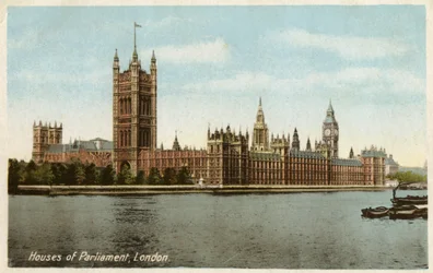 Houses of Parliament, Westminster, London, 1900-talet