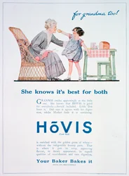 Hovis brödannons, 1923