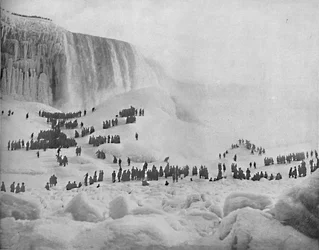Ice Mountain, Niagara, c1897.