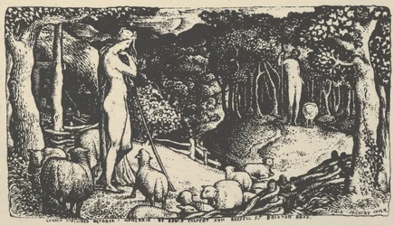 Ideal Pastoral Life reproducerat för Calvert