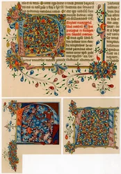 Upplysta initialbokstäver, 1405-1415