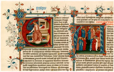 Upplysta initialbokstäver, 1405-1415