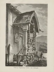 Illustration hämtad från boken Nordiska taflor av en okänd författare och utgiven av Albert Bonnier