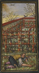 Illustration till Det eviga livets underbara sommartid av Jacob Zader, 1603