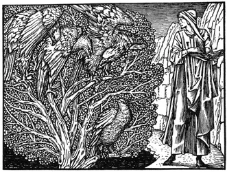 Illustration från Kelmscott Press-utgåvan av The Works of Geoffrey Chaucer, 1896 1964