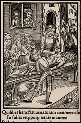 Illustration till boken Ship of Fools av Sebastian Brant, 1497.