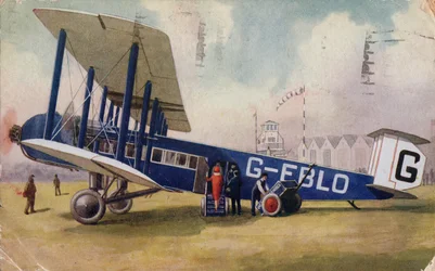 Imperial Airways Liner, Argosy, 1934.