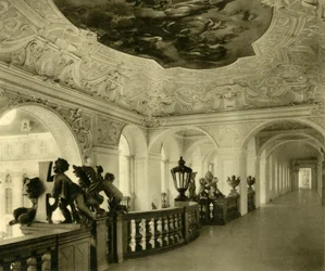 Imperial trappa, St Florian Monastery, Sankt Florian, Oberösterreich, c1935.