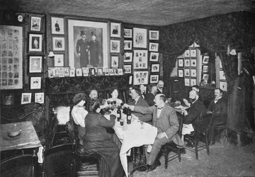 I Artistes Club, London, c1901 1901