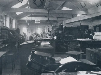 I tonsättarrummet, 1916