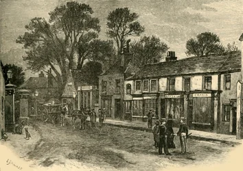 På High Street, 1898.
