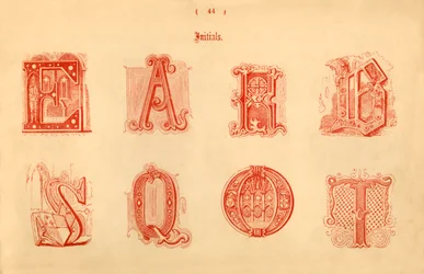 Initialer, 1862